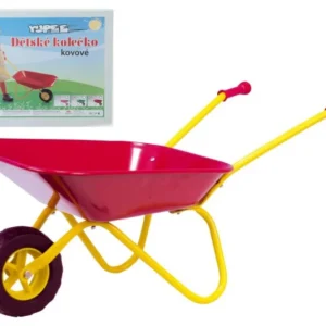 Yupee nagy piros fém kerék 78x40x32cm dobozban Legnépszerűbb