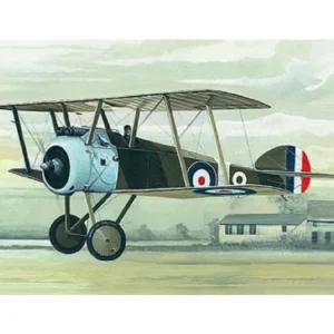 Prémium Sopwith Camel modell 12,7x18cm dobozban 31x13,5x3,5cm