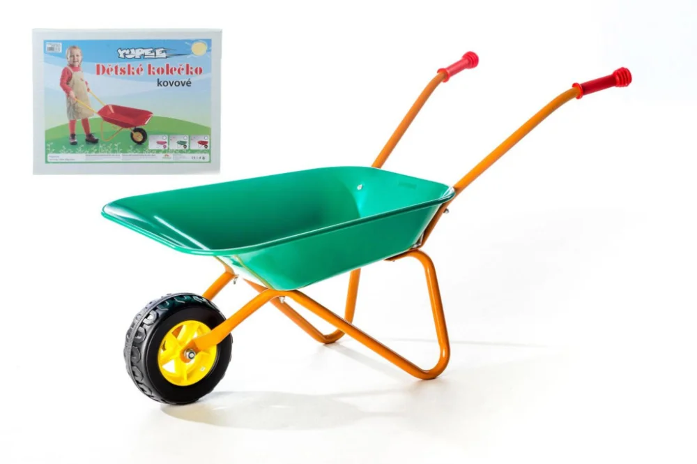 Legnépszerűbb Yupee nagy zöld fém kerék 78x40x32cm dobozban