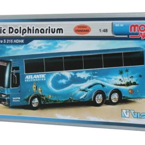 Azonnal elérhető Monti System MS 50 Atlantic Delfinárium Busz 1:48 készlet dobozban 31,5x16,5x7,5cm