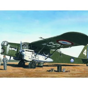 Végkiárusítás Potez 540 modell 22,5x30,7cm dobozban 34x19x5,5cm