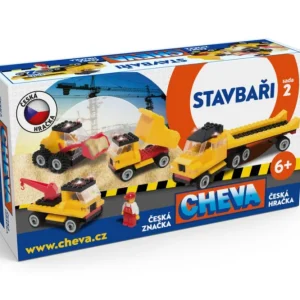Rendeld meg most Cheva építőkészlet 2 darabos műanyag dobozban 35x19x9 cm