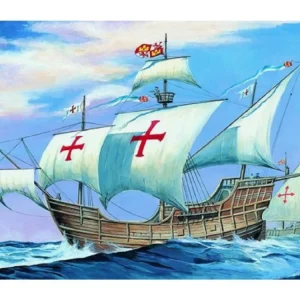 Árcsökkenés Santa Maria modell 1:270 12x15,2cm dobozban 25x14,5x4,5cm