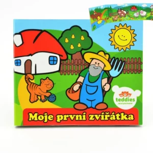 Szezonális akció Leporelo Első állataim füzet 13,5x11x1,5cm 24 hónapos kortól MPZ
