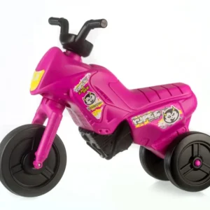 Ajánlat Enduro futóbicikli Yupee rózsaszín kicsi műanyag ülésmagasság 26cm teherbírás akár 25kg 12m+