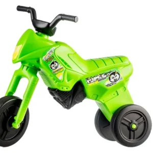 Azonnali szállítás Enduro Yupee futóbicikli zöld nagy műanyag ülés magasság 31cm teherbírás akár 25kg 12m+