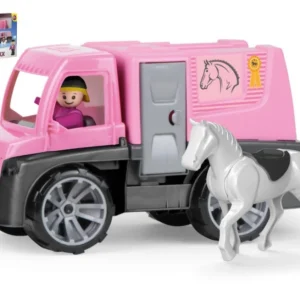 Auto Truxx lószállító figurákkal műanyag 26cm dobozban 39x22x16cm 24m+ Expressz szállítás