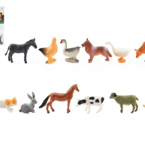 Azonnal elérhető Mini műanyag haszonállatok 4-6 cm