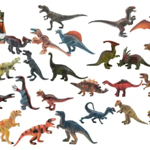 Szuper akció Műanyag dinoszaurusz 11-14 cm-es fajok keveréke