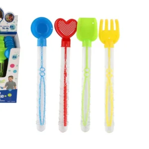 Buborékfújó 70 ml-es tubus 28 cm homokozó eszközökkel műanyag 4 típus Kedvezményes ár