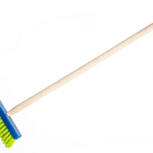 Szezonális akció Kék seprű fa nyéllel 80cm szerszámok