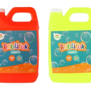 Azonnali szállítás Buborékfújó utántöltő 2 liter 2 szín egy tartályban