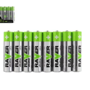 Azonnali szállítás RAVER LR03/AAA 1,5 V alkáli ultra elemek 8 db fóliában