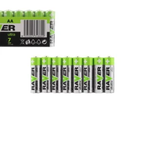 RAVER LR6/AA 1,5 V alkáli ultra elemek 8 db fóliában Biztonságos fizetés