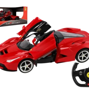 Árcsökkenés RC autó LaFerrari RASTAR műanyag 32cm 2.4GHz távirányító elemes dobozban 43x19x23cm