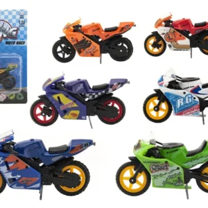 Versenymotor fém/műanyag 8 cm szabadonfutó típusok keveréke egy kártyán Ne maradj le