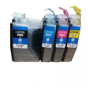 Alternatív Szín X készlet LC3219 Brother nyomtatókhoz 65 ml fekete, 20 ml színes Ingyenes szállítás