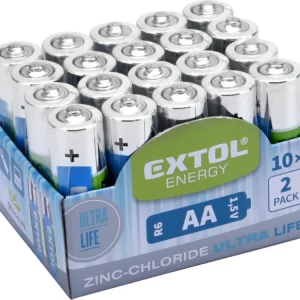 20 db 1,5 V-os AA (R6) cink-klorid elem Szuper akció