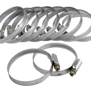 tömlőbilincsek rozsdamentes acélból, 10 darabos csomag, 16-28 mm Szuper ajánlat