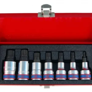 7 részes 1/2˝-os spline bitfejkészlet M6-M184117PR Végkiárusítás