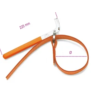 Gyors kiszállítás BETA 1490/1 | 1490/1 Szíjas olajszűrőleszedő, nikkelezett, PVC-bevonatú nyéllel