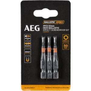 AEG AAK503H3 3db 50mm HEX 3 bit Expressz szállítás