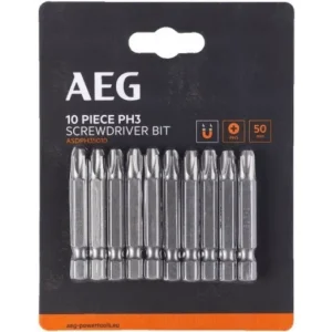AEG ASDPH35010 10db 50mm PH3 bit Népszerű