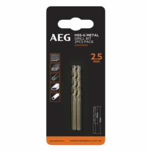AEG AAKHSSG025 2.5mm HSS-G bit 2 db Kedvezményes ár