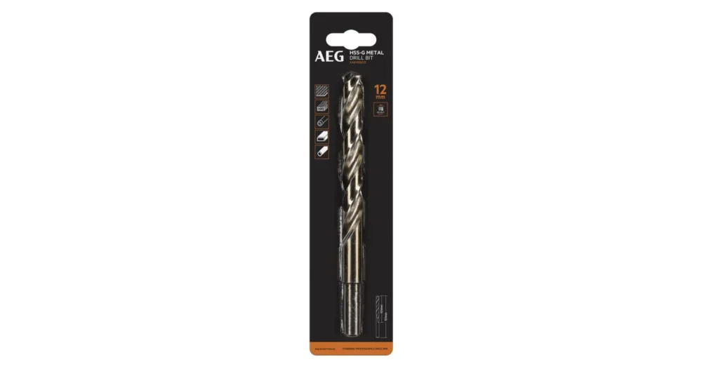 AEG AAKHSSG12 12mm HSS-G fúrószár Ne maradj le