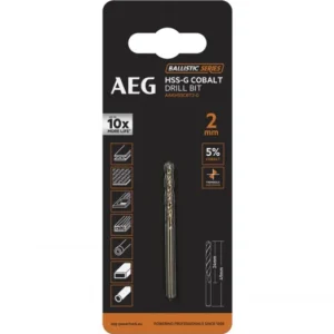 AEG AAKHSSCBT2-0 2mm Cobalt fúrószár Rendeld meg most