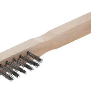 Wolfcraft Kézi drótkefe, acélszálas, háromsoros, 200mm Vedd meg online