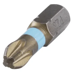 Wolfcraft 2db csavarozó bit Torsion TiN 25mm Pozidriv PZ3 Csak ma