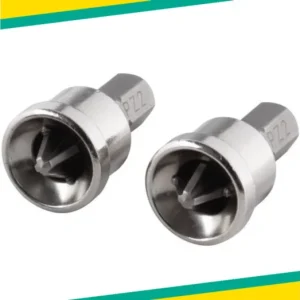 Wolfcraft 2db csavarozó bit Solid 25mm Pozidriv PZ2 gipszkartonhoz mélységstopos Árengedmény