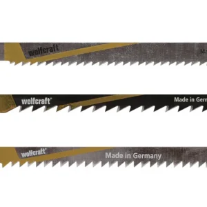 Wolfcraft Dekopírfűrészlap készlet 3 részes, HCS U (2371, 3550, 3537) Gyors szállítás