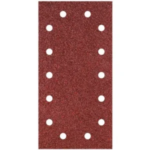Wolfcraft 5db tépőzáras csiszolólap korund K40 perforált 115x230mm Alacsony ár