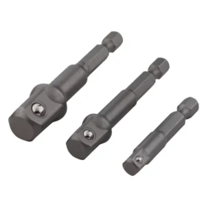 Wolfcraft Dugókulcs-adapter hatszögbefogáshoz 3db, 1/4”, 1/2”, 3/8” Népszerű