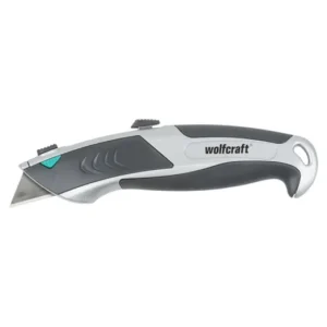 Wolfcraft Profi trapézpengés kés, automata pengeutántöltővel Szuper akció