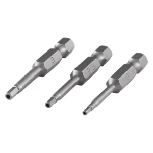 Wolfcraft 3db csavarozó bit Safety 50mm HexaTamper HO2.0,2.5,3.0 Azonnal elérhető