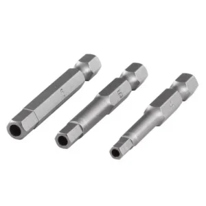 Wolfcraft 3db csavarozó bit Safety 50mm HexaTamper HO4.0,5.0,6.0 Azonnal elérhető