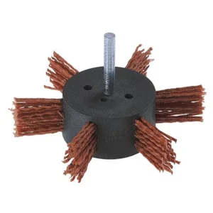 Wolfcraft Nejlonszálas legyezőcsiszoló Ø100mm S=6mm durvaszemcsés Legkelendőbb