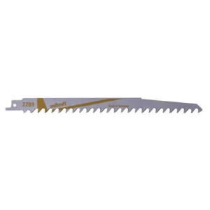 Wolfcraft Szablyafűrészlap 2db HCS 15-190mm 218/239mm d=8.5mm Akciós ár