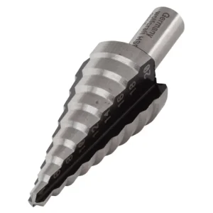 Wolfcraft Lépcsős lemezfúró HSS, 3 vágóél S=8mm Ø4-20mm Akciós ár