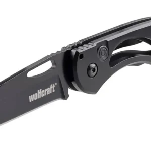 Wolfcraft Összecsukható kés, 70 mm egyenes pengével Azonnali szállítás
