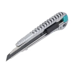 Wolfcraft Letörhető pengés kés, 9 mm, fekete pengés, fémházas Nézd meg most