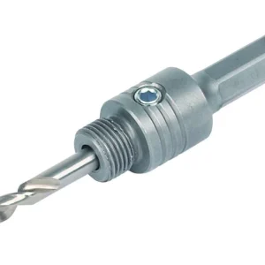 Wolfcraft Befogószár BiM Ø32-68mm lyukfűrészhez, hatszögszárú, központfúróval, 15.88mm(5/8”) Expressz szállítás