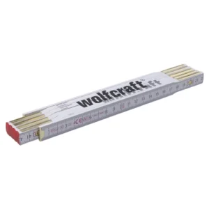 Árengedmény Wolfcraft Colstok, 2m, fa