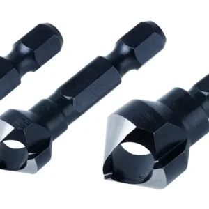Wolfcraft Süllyesztő készlet, WS Ø8,12,16mm 45°, hatszögszárú, spénelvezető furattal Árcsökkenés