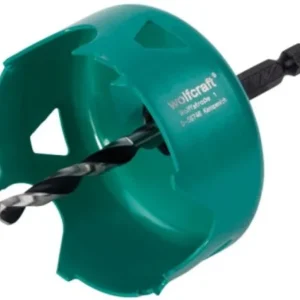 Wolfcraft Lyukfűrész központfúróval, szénacél, Ø60mm Népszerű