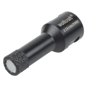 Wolfcraft Gyémánt koronafúró ø14 mm, d=40 mm, sarokcsiszolóhoz, paraffinos, "ceramic" Alacsony ár