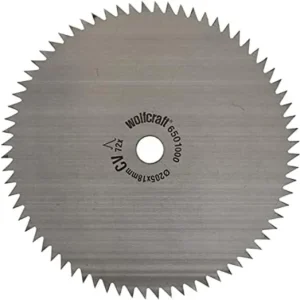 Wolfcraft Körfűrészlap Standard, CV, kék sorozat, 72 fogú, Ø 205 x 18 x 2.6 mm fejező/gérvágó Kiárusítás